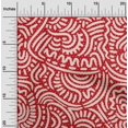 thumbnail image 2 of oneOone Polyester Spandex Red Fabric Japanese Sewing Craft Projects Fabric Prints By Yard 56 Inch Wide, 2 of 4