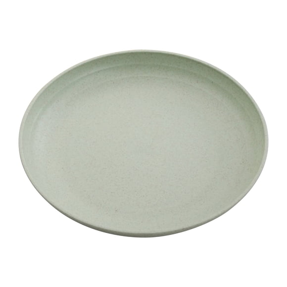 Assiettes de Souper Ménagères en Plastique Durables - Vaisselle Légère et Lavable au Lave-Vaisselle pour Fruits, Dumplings et Repas