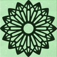 thumbnail image 1 of Ahgly Company Machine Washable Indoor Square Transitional Dark Forest Green Area Rugs, 8' Square, 1 of 7