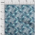 thumbnail image 2 of oneOone Velvet Turquoise Blue Fabric African Fabric For Sewing Printed Craft Fabric By The Yard 58 Inch Wide, 2 of 4