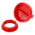 thumbnail image 3 of 5 Pack Red Ignition Key Cover w/Nut For Polaris RZR XP 570 800 900 1000 5433534, 3 of 7