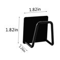 thumbnail image 2 of Vaidha Kitchen 304 Stainless Steel Sponges Self Adhesive Sink Sponge Drainer Drying Rack Kitchen Sink Accessories Storage Organizer, 2 of 3