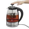 thumbnail image 2 of Hamilton Beach 40942, 1.7 L Variable Temperature Glass Kettle with Tea Steeper, 2 of 6