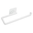 thumbnail image 1 of tredstone Kitchen Paper Roll Holder Wall Mount Self-adhesive Rag Rack Punch-free 180 Degree Movable Hanging Shelf Accessories White, 1 of 9