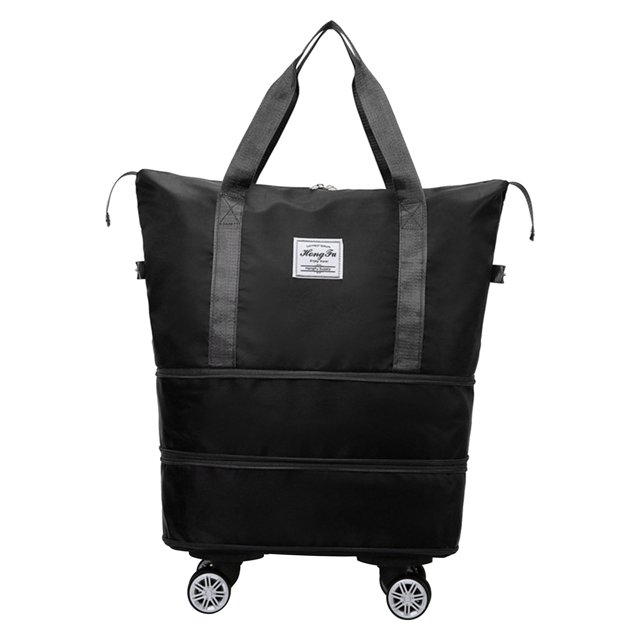 Grand Sac de Sport, Sac de Sport de Voyage Sac de Voyage à Roue Universelle, Grand Sac de Voyage Pliable Imperméable Sac à Main Sac à Main Sac de Sport de Voyage Sac de Voyage Multifonction pour Dames