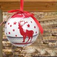 thumbnail image 4 of Suncoda Holiday Ball, Holiday Ball Ornament Tree Ornament, 2.8 Inch Multi-Style Holiday Light Bulb Ornament Holiday Tree Ornament Tree Dress Family Party Holiday Ornament, 4 of 6