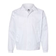 thumbnail image 1 of Augusta Sportswear Mens Nylon Coachs Jacket/Lined, S, White, 1 of 1