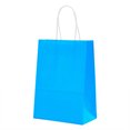 thumbnail image 1 of Mohdy 4Pcs Paper Bag,Sky Blue,4Pcs Hand Paper Bag Kraft Paper Bag Packing Gift Bag Colorful Shopping Bag,Include：4 Paper Bags,Material:Paper, 1 of 2