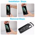 thumbnail image 3 of Battery Case for  11/11 Pro/11 Pro Max  （Newest 6200mAh） Battery Charging Case Protective Battery Backup Pack Portable Charging Case Smart Case - Black, 3 of 8