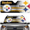 thumbnail image 2 of Pittsburgh Steelers Pare-Soleil Auto - 59"x27 Pouces, 2 of 2
