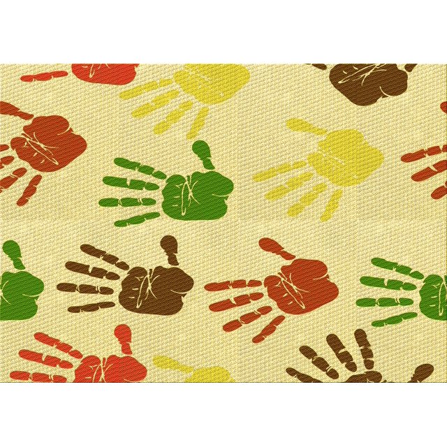 Ahgly Company Tapis d'Intérieur Lavables à la Machine, Rectangle Transitionnel Brun Cannelle, 8' x 12'