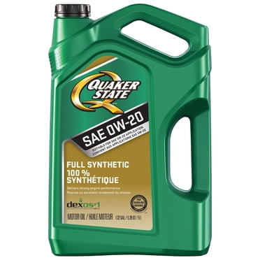 Quaker State Full Synthetic 0W-20 Motor Oil 5L