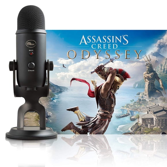 Blue Yeti Blackout + Ensemble Assassin's Creed Odyssey