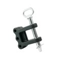 thumbnail image 4 of Bulletproof Hitches CLEVIS Lunette Channel Clevis  20000 Pound capacity; 2-3/8 Inch Opening; Three 5/8 Inch Pin Holes; Powder Coated; Black; Steel; With Three 5/8 Inch Pins and One 1 inch Pin, 4 of 19