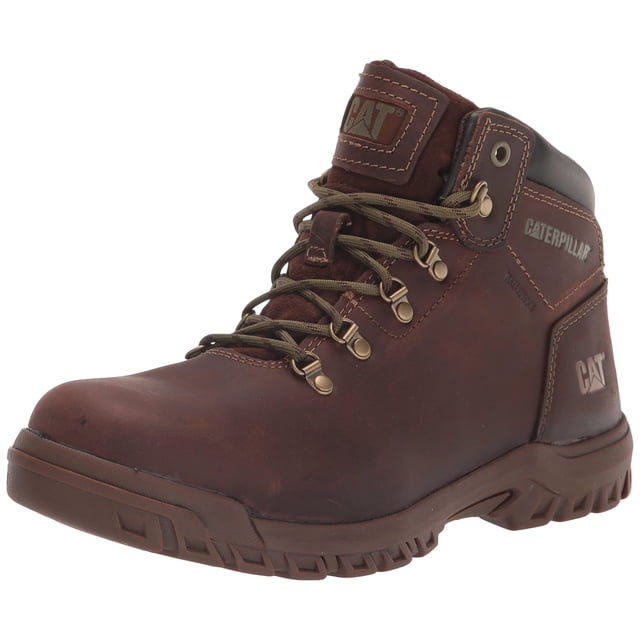 Caterpillar Botte de Chantier Imperméable à Embout d'Acier pour Femme Mae
