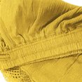 thumbnail image 5 of Plebaso Womens Elastic Waist Drawstring Beach Shorts Lace Trim Ruffle Lightweight Lounge Shorts for Women, 5 of 5