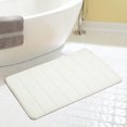 thumbnail image 4 of Bovemsi Clearance Memory Foam Bath Mat Bathroom Rugs Toilet Soft Non Slip Mat Bathroom Bedroom Floor Shower Rug Decor Comfortable Water Absorbent Machine Washable Easier To Dry Floor Rug Mats, 4 of 4