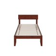 thumbnail image 4 of AFI Boston Lit Plateforme Simple Contemporain en Bois Massif, Noyer, 4 of 7