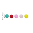 thumbnail image 2 of WIFKLSIIPG 10/20/30/50/100 PCS Pet Cats Polyester Plush Balls Interactive Play Training Toy, 2 of 3