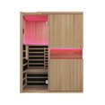 thumbnail image 1 of Blisspod 3-Person Full Spectrum Sauna Hemlock Low EMF, 7 Far Infrared & Red Heater & Chromotherapy, 1 of 9