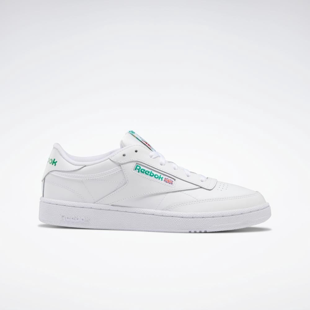 Reebok Chaussures Homme AR0456 Chaussure Blanc/vert