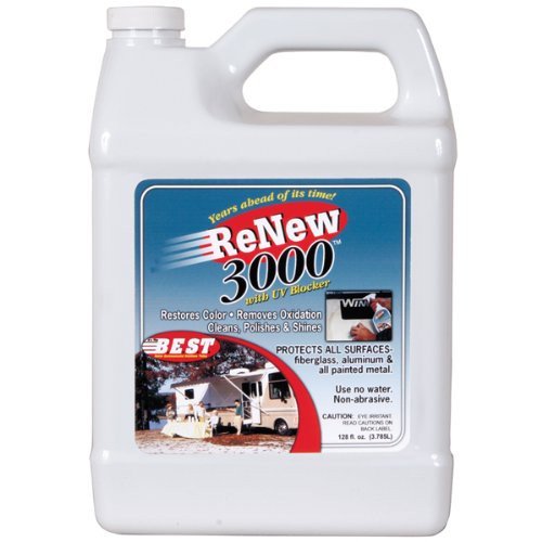 ProPack Car Wax 57128 BEST ReNew 3000; Liquid; With Carnauba Wax; 128 Ounce Jug