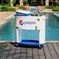 thumbnail image 3 of Permasteel 80QT Oval Pepsi Patio Cooler - White, 3 of 6
