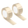 thumbnail image 1 of Unique Bargains 1.5 Inch Wide 24 Yards Satin Ribbon, 2 Pack Double Face Solid Crafts Roll for Party Home DIY Wrapping Decoration, Beige, 1 of 6