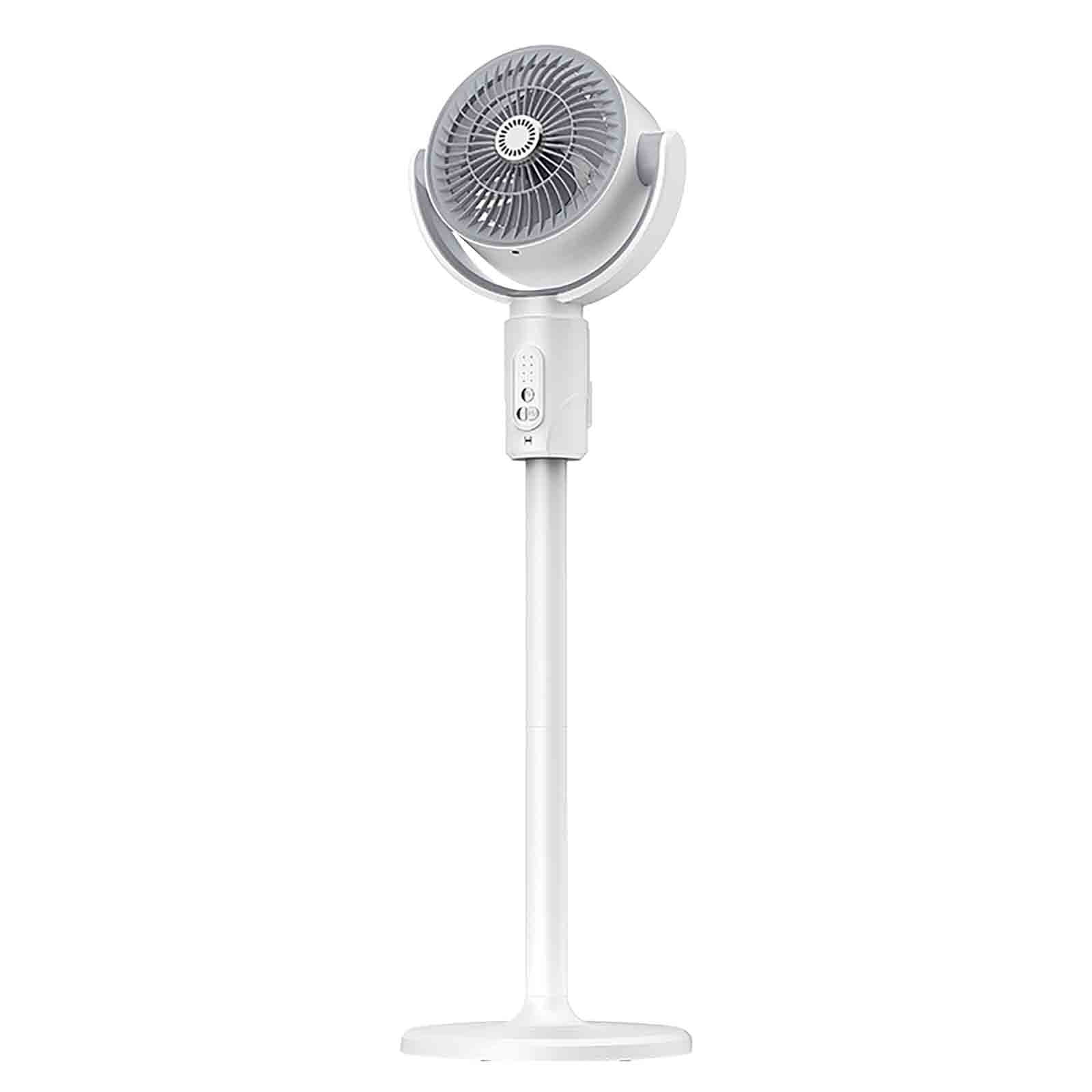 EARKITY Standing Fan, Standing Floor Fan, 360° Oscillating Pedestal Fan For Bedroom, Air Circulator, Adjustable Height, Smart Remote Control for Home, Office, Indoor