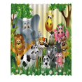thumbnail image 4 of Cqxid Liquidation de Rideaux Occultants Rideaux Polyester Isolés Thermiquement Salon Enfants, 4 of 6