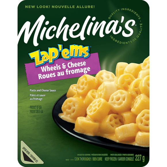 Michelina's Zap'ems Wheels And Cheese, 227 g