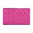 thumbnail image 2 of Fridja Washable Bathroom Mat, Memory Foam Bath Mat for Bathroom, Absorbent Bathroom Rug Non-Slip Rubber Back, 15.7''x23.6'', Pink, 2 of 5