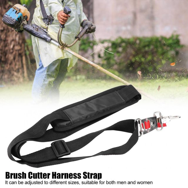 Shoulder Strap, Single Strimmer Shoulder Nylon Strimmer Shoulder Harness Strap Quick Release For Brush Cutter Trimmer