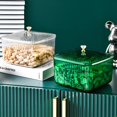 thumbnail image 2 of LCXmlly Fruit Plate Transparent Snack Dish Large Capacity Serving Platter Multiuse Container, 2 of 6