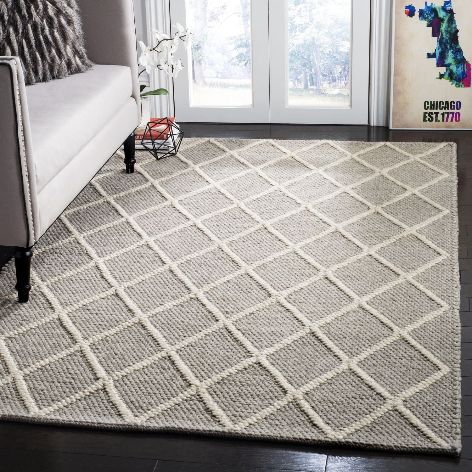 Safavieh Natura Tracery Geometric Diamonds Area Rug