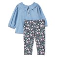 thumbnail image 2 of Ensemble 2 pièces tissé George pour bébés filles, 2 of 2