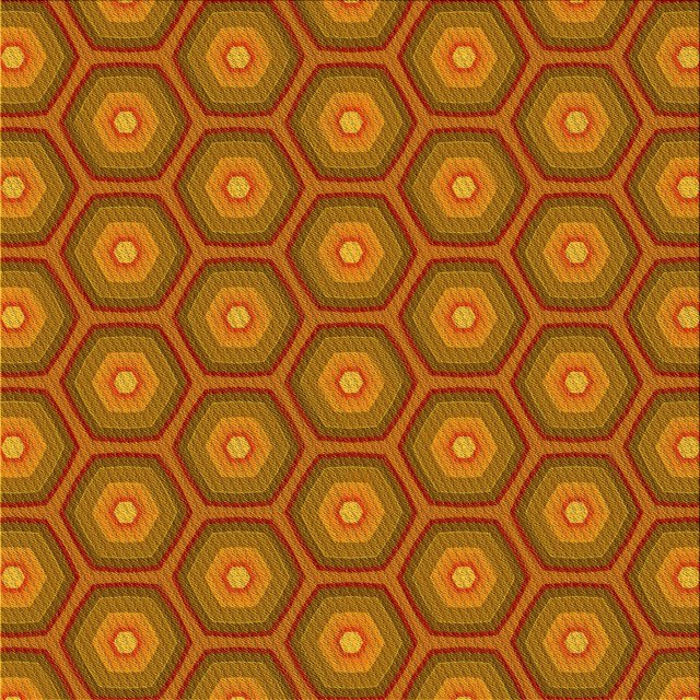 Ahgly Company Machine Washable Indoor Square Transitional Neon Orange Area Rugs, 8' Square