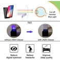 thumbnail image 3 of LifeArt Blue Light Blocking Computer Reading Glasses with Transparent Lens for Women/Men, 3 of 8