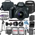 thumbnail image 1 of Canon EOS 2000D / Rebel T7 DSLR Camera with 18-55mm Lens + 2 Pcs 128GB Memory + Tripod + Case + ZeeTech Kit, 1 of 9