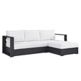 thumbnail image 1 of Modway Tahoe Sectionnel de Mobilier de Patio Extérieur 2 Pcs, Blanc, 1 of 8