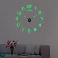 thumbnail image 4 of SuoKom Mirror Surface Wall Clock Big Size Wall Decorative Clocks Silent Non Ticking Motion Clocks, 4 of 6