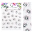 thumbnail image 1 of XZNGL Nail Stickers Nail Art Stickers 5D Nail Sticker Foil Nail Flower Series Art Transfer Sticker Embossed Decal, 1 of 1