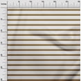 thumbnail image 2 of oneOone Viscose Jersey Brown Fabric Stripe Block Sewing Craft Projects Fabric Prints By Yard 60 Inch Wide, 2 of 4