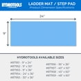 thumbnail image 4 of Swimline 87951 HydroTools 9 x 24 Inch Small Protective Vinyl Ladder Mat for Swimming Pools to Extend Liner Life, 4 of 7