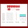 thumbnail image 3 of 24PCS Fake Nails Tips Set Different Sizes Natural French Short False Nails Tips Full Cover Acrylic Artificial Nails for Nail Salons & DIY Nail Art Tool, 3 of 9