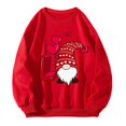 thumbnail image 1 of Chandail à Capuchon pour Femmes à Imprimé de Lettres, Stylé, Confortable, Tenue Décontractée, Doux, à Manches Longues, Chandail à Enfiler, Vêtement de Mode pour Tenue de Tous les Jours, 1 of 3
