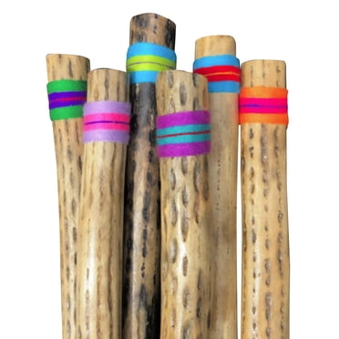 20" Chilean Cactus Rainstick Musical Instrument with yarn wrap and sealant - Authentic Rain Stick Shaker from Africa Heartwood Project (TM)