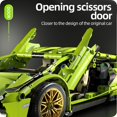 thumbnail image 5 of Technical Racing Sport Car 1280PCS Model Building Blocks City Mechanical Speed Vehicle Supercar Brick Puzzle Toys Kid Adult Gift, 5 of 5
