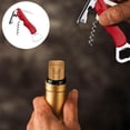 thumbnail image 4 of Multifunctional Wine and Beer Opener - Portable Corkscrew with Foil Cutter Stainless Steel Lever Action Ergonomic Non-Slip Handle Kitchen, JKODE, 4 of 9