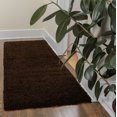 thumbnail image 4 of Ottomanson Non-Slip Rubberback Soft Shag Runner Rug for Hallway and Bathroom, Area Rug for Living Room, Bedroom, Dining Room, 4 of 10